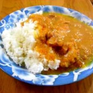 ヘルシー！ニンジンだけでカレーもどき！！